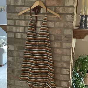 Wild Fable Multicolor Knit Swim Coverup Dress